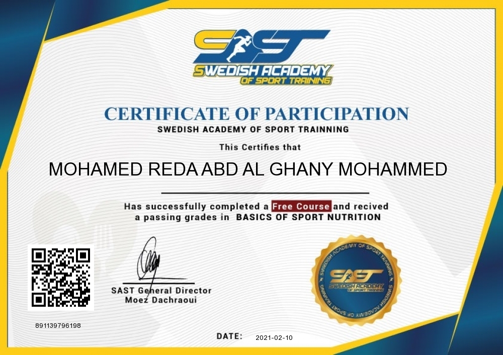 Mohamed Reda Abd Al ghany Mohammed
